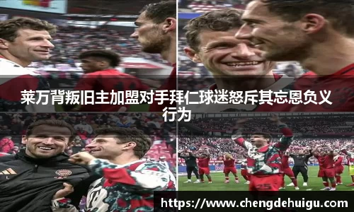 莱万背叛旧主加盟对手拜仁球迷怒斥其忘恩负义行为